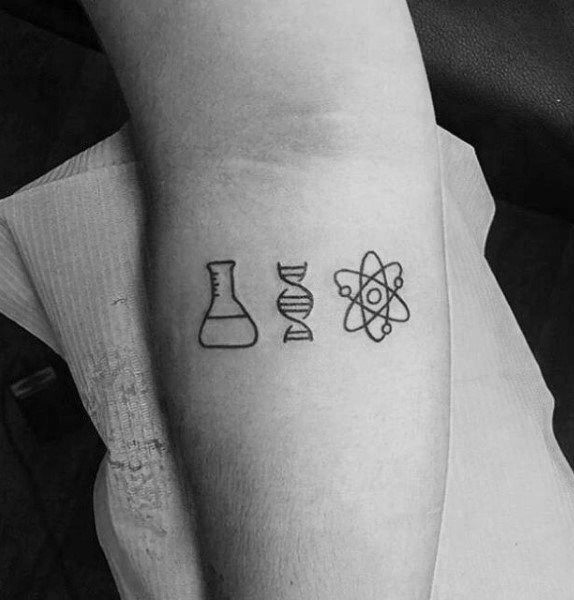 Chemie tattoo 105