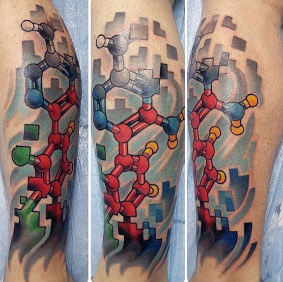 Chemie tattoo 11