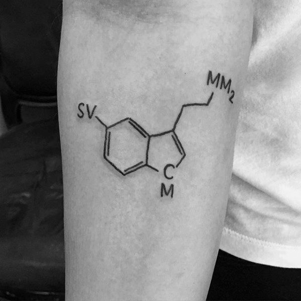 Chemie tattoo 125