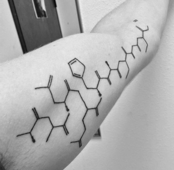 Chemie tattoo 45