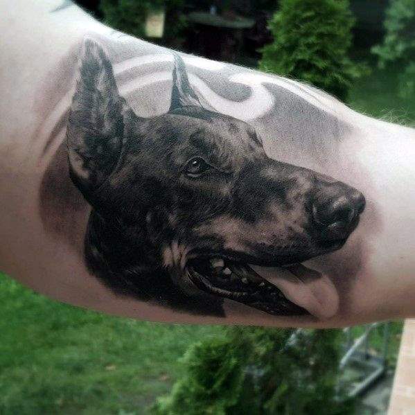 Dobermann tattoo 29