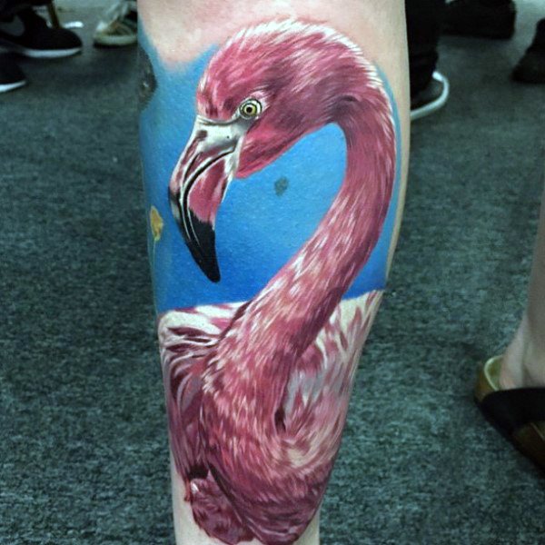 Flamingo tattoo 35