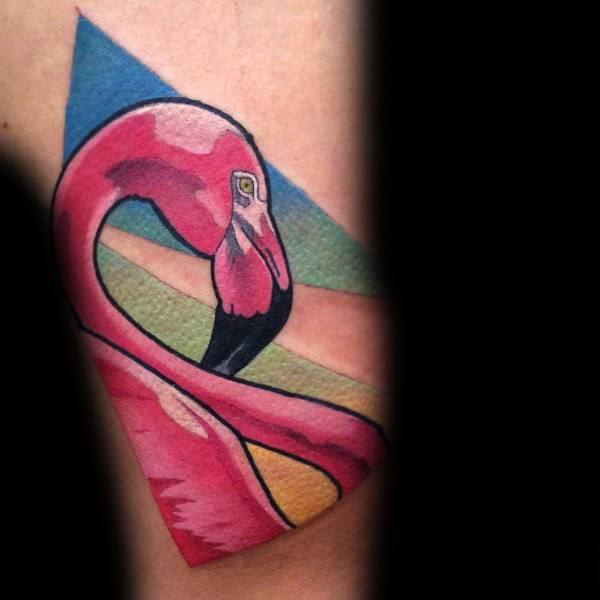 Flamingo tattoo 49