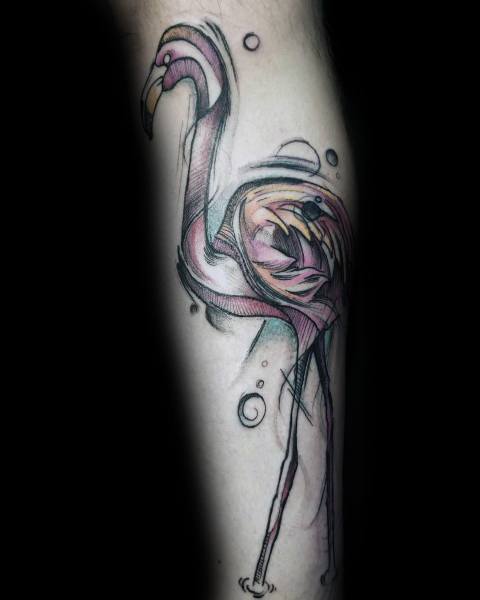 Flamingo tattoo 61
