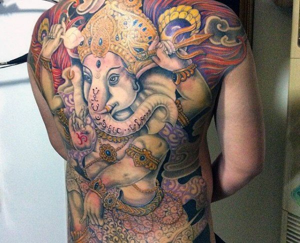 Gott Ganesha tattoo 121