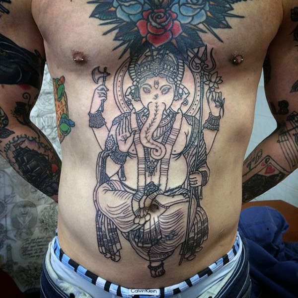 Gott Ganesha tattoo 125