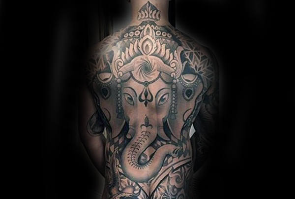 Gott Ganesha tattoo 149