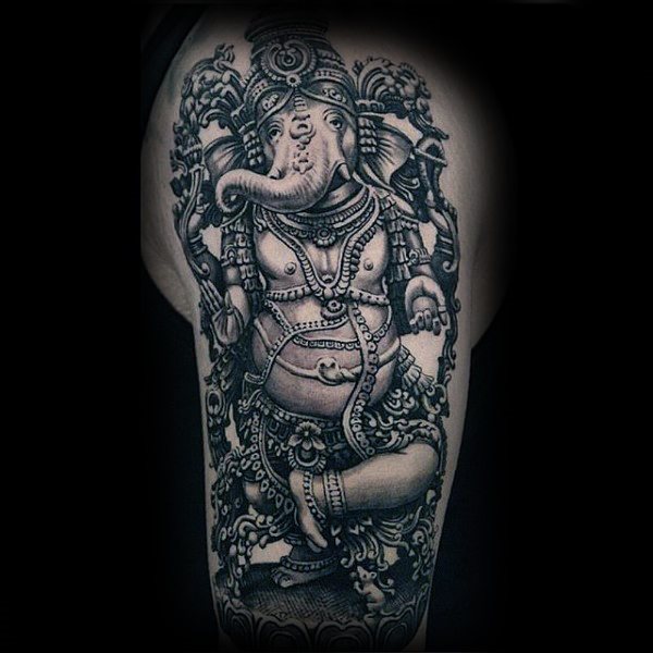 Gott Ganesha tattoo 155
