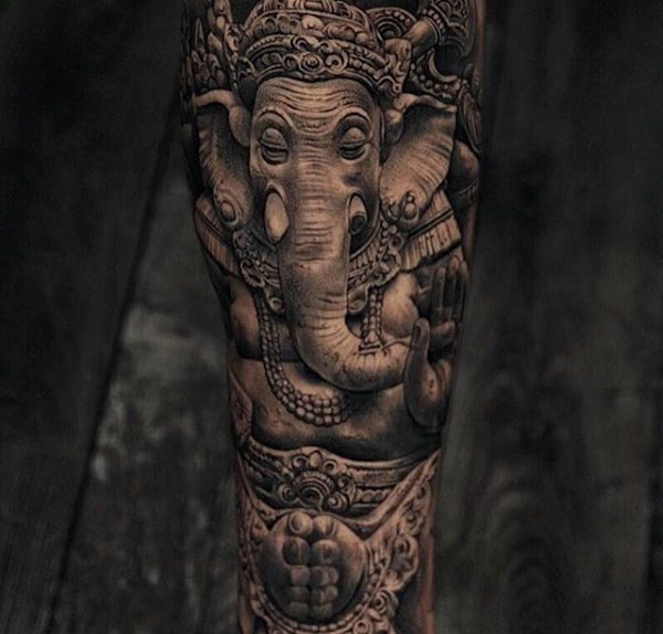 Gott Ganesha tattoo 167