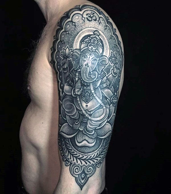 Gott Ganesha tattoo 17