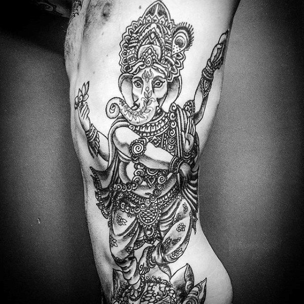 Gott Ganesha tattoo 19