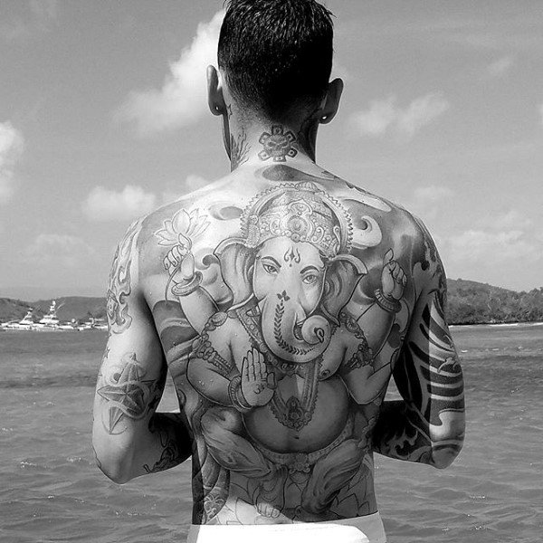 Gott Ganesha tattoo 25