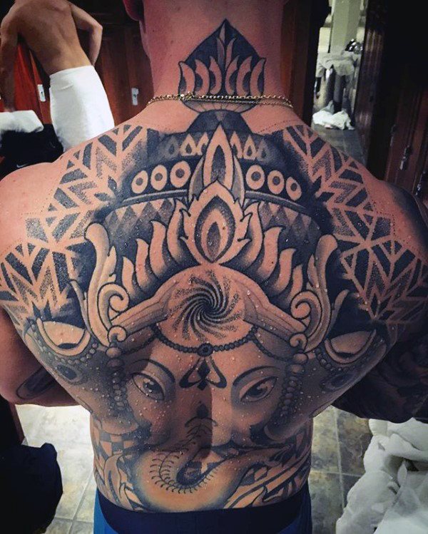 Gott Ganesha tattoo 43