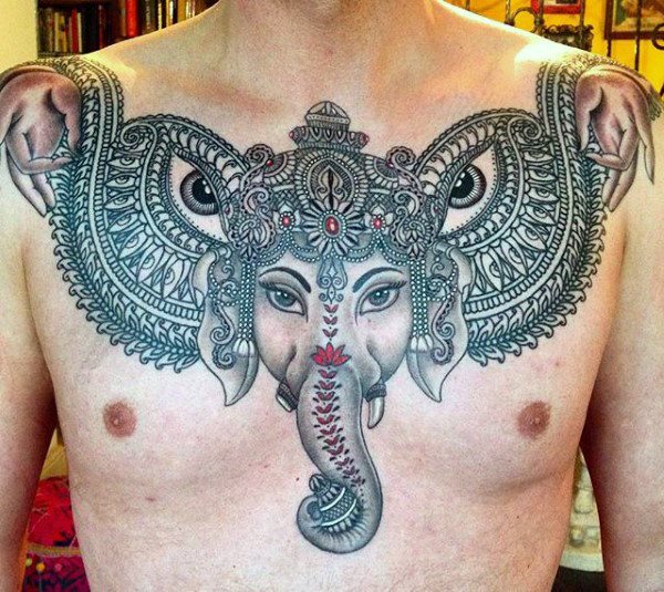 Gott Ganesha tattoo 57