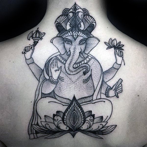 Gott Ganesha tattoo 59