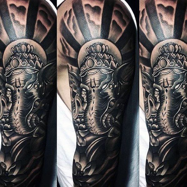 Gott Ganesha tattoo 63