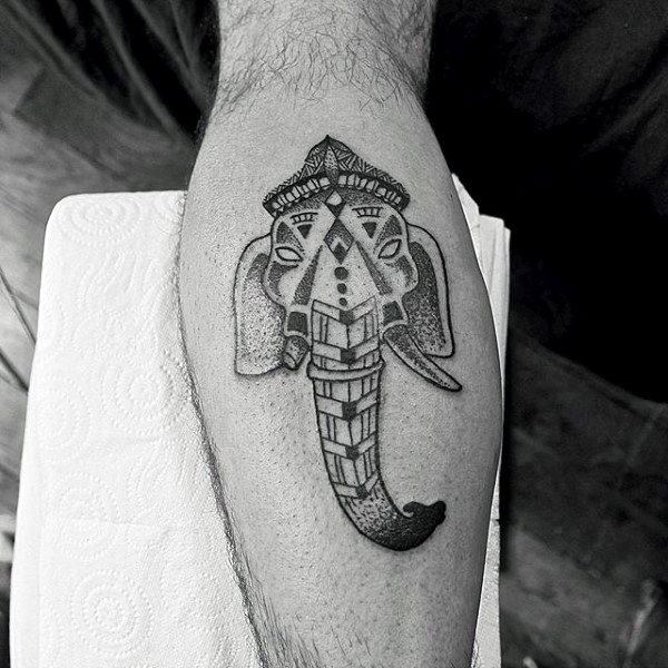 Gott Ganesha tattoo 65
