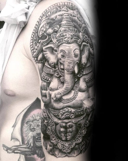 Gott Ganesha tattoo 69