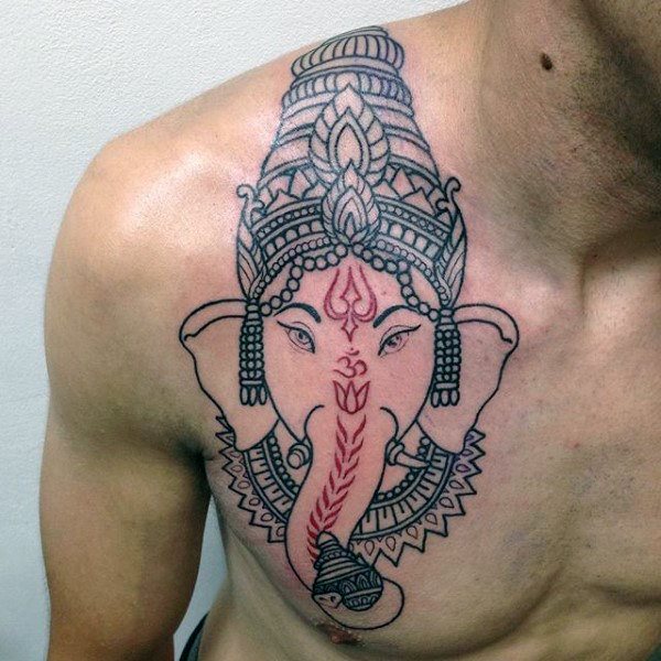 Gott Ganesha tattoo 83