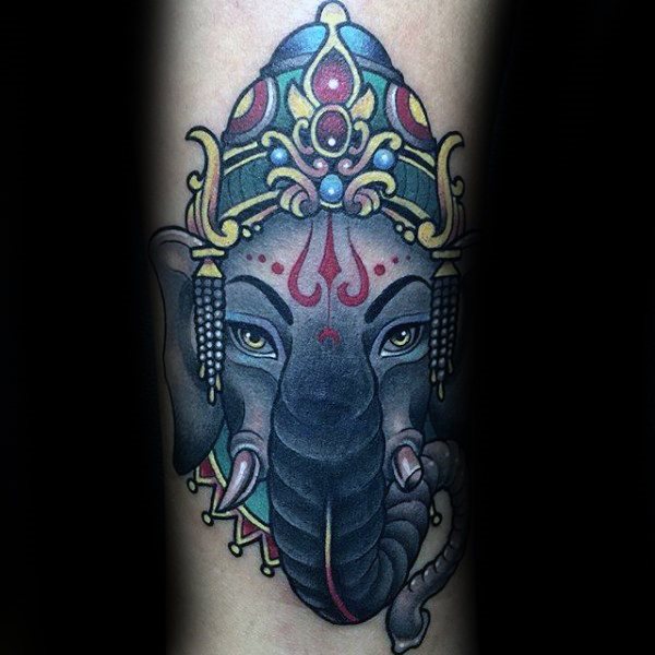 Gott Ganesha tattoo 95