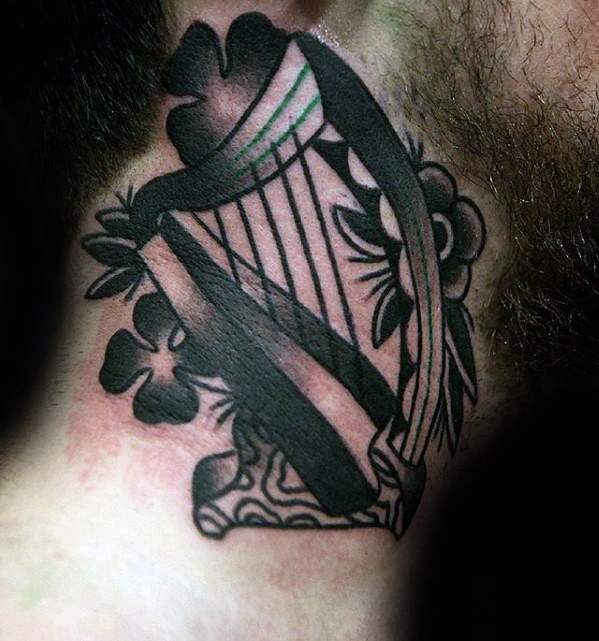 Harfe tattoo 15