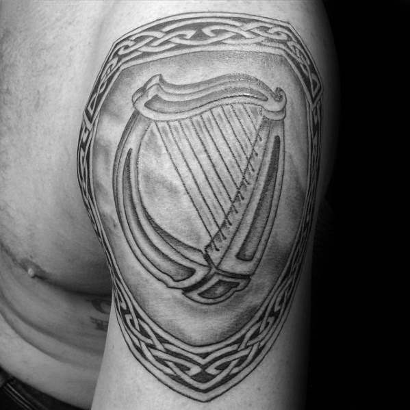 Harfe tattoo 19