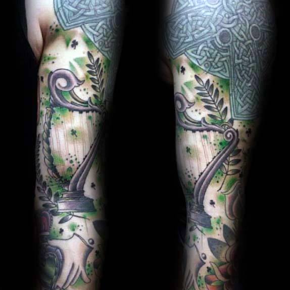 Harfe tattoo 51