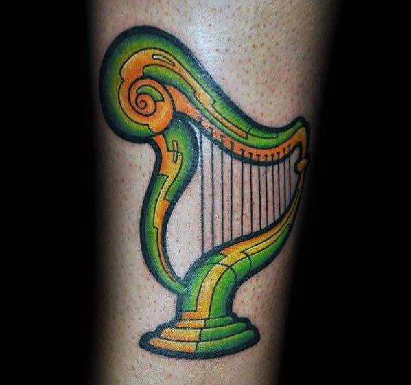 Harfe tattoo 53