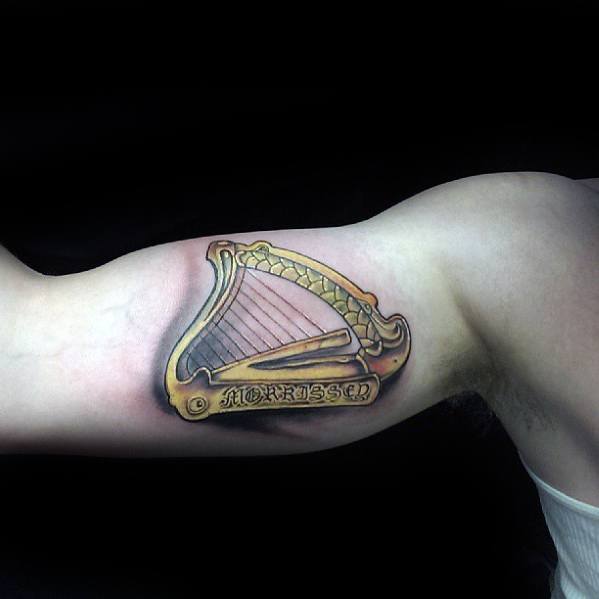 Harfe tattoo 55