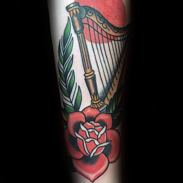 Harfe tattoo 61