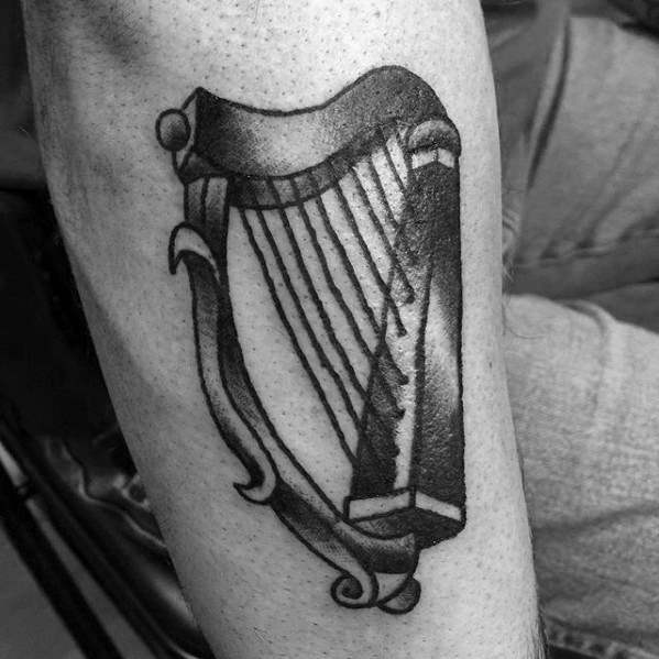 Harfe tattoo 71
