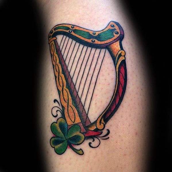 Harfe tattoo 73