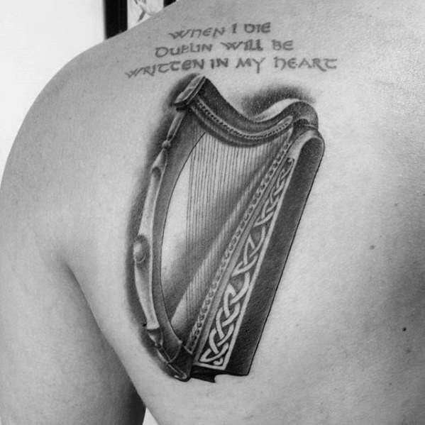 Harfe tattoo 81