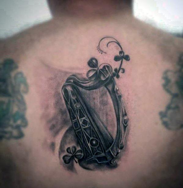 Harfe tattoo 89