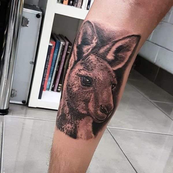 Kanguru tattoo 01
