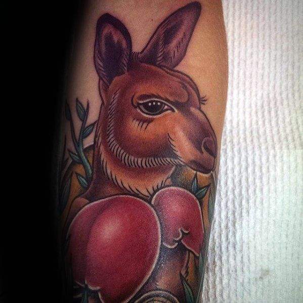 Kanguru tattoo 09