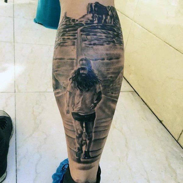 Laufer running tattoo 23