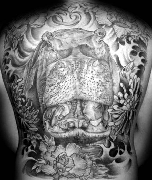 Nilpferd tattoo 97
