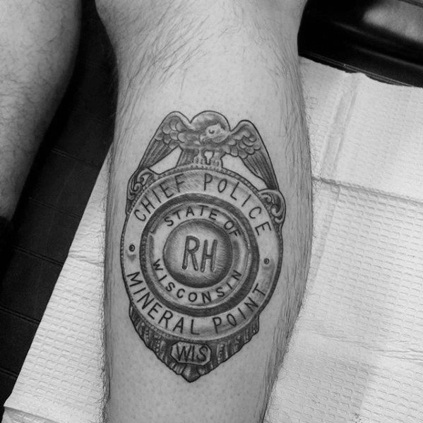 Polizei tattoo 23