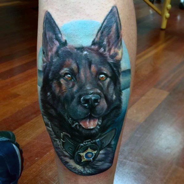 Polizei tattoo 49