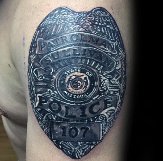 Polizei tattoo 65