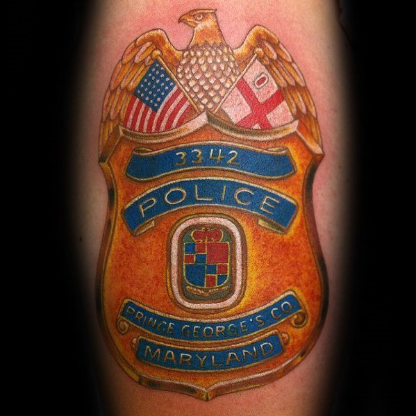 Polizei tattoo 81
