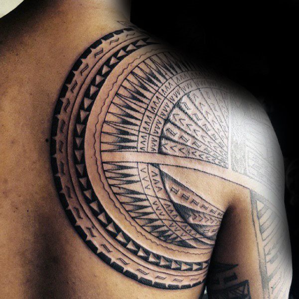 Samoanische tattoo 115