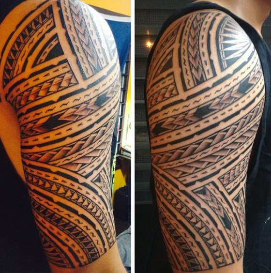 Samoanische tattoo 133