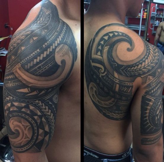 Samoanische tattoo 163