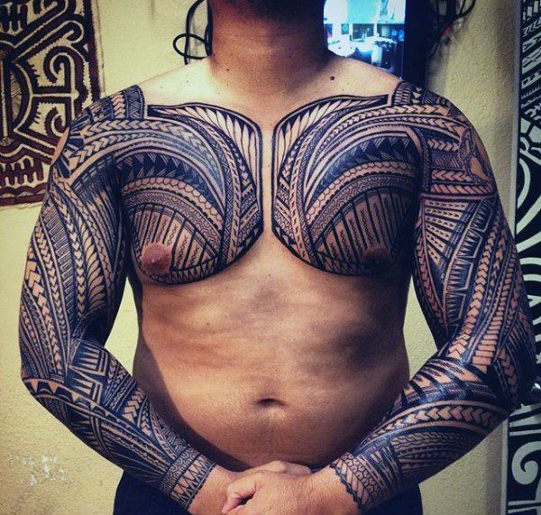 Samoanische tattoo 171