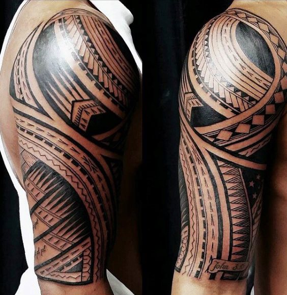 Samoanische tattoo 25