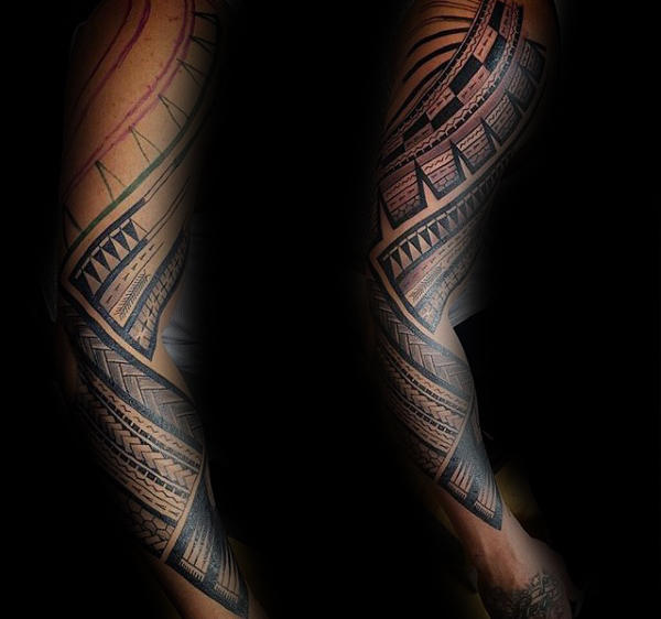Samoanische tattoo 77