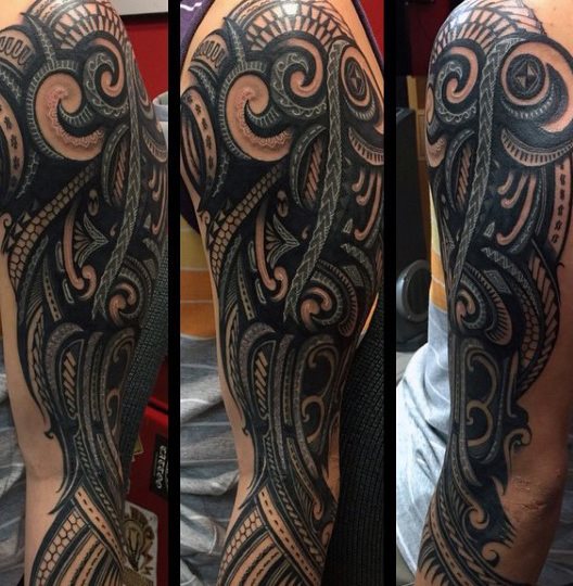 Samoanische tattoo 89