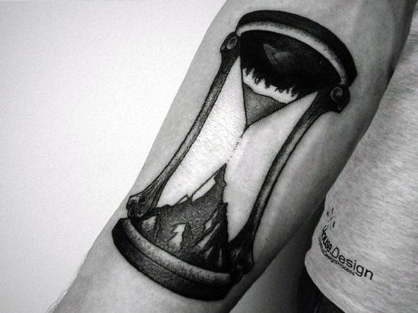 Sanduhr tattoo 73